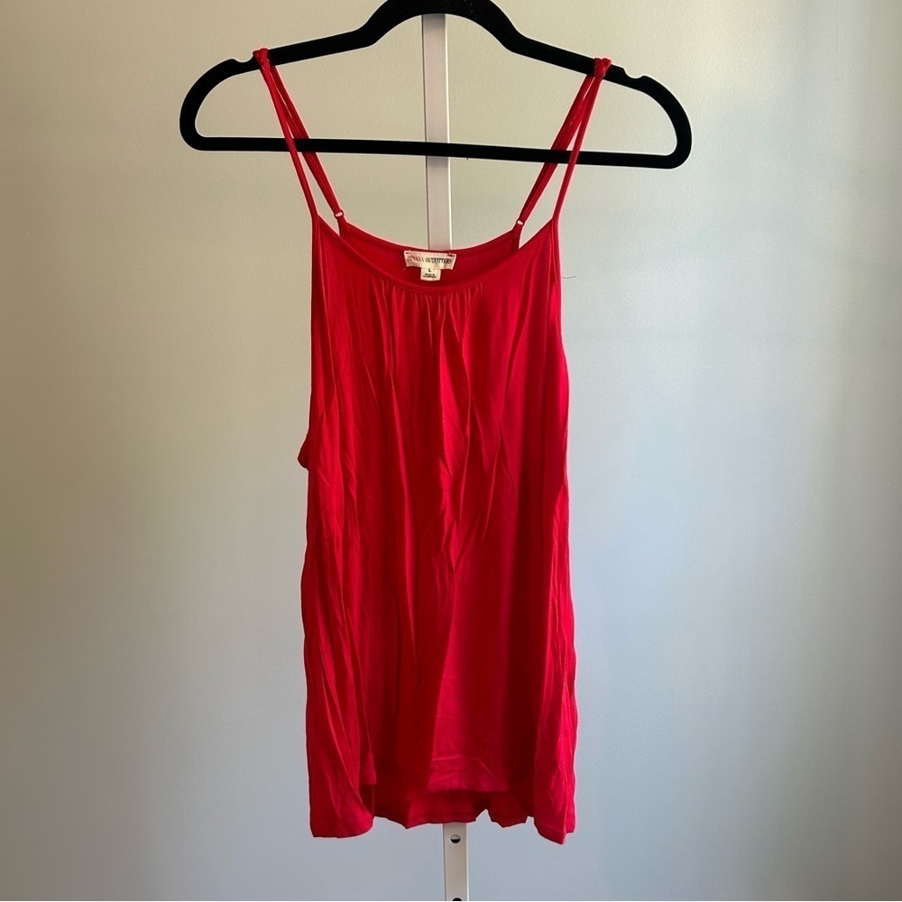 Zenana Outfitters Red Spaghetti Strap Top